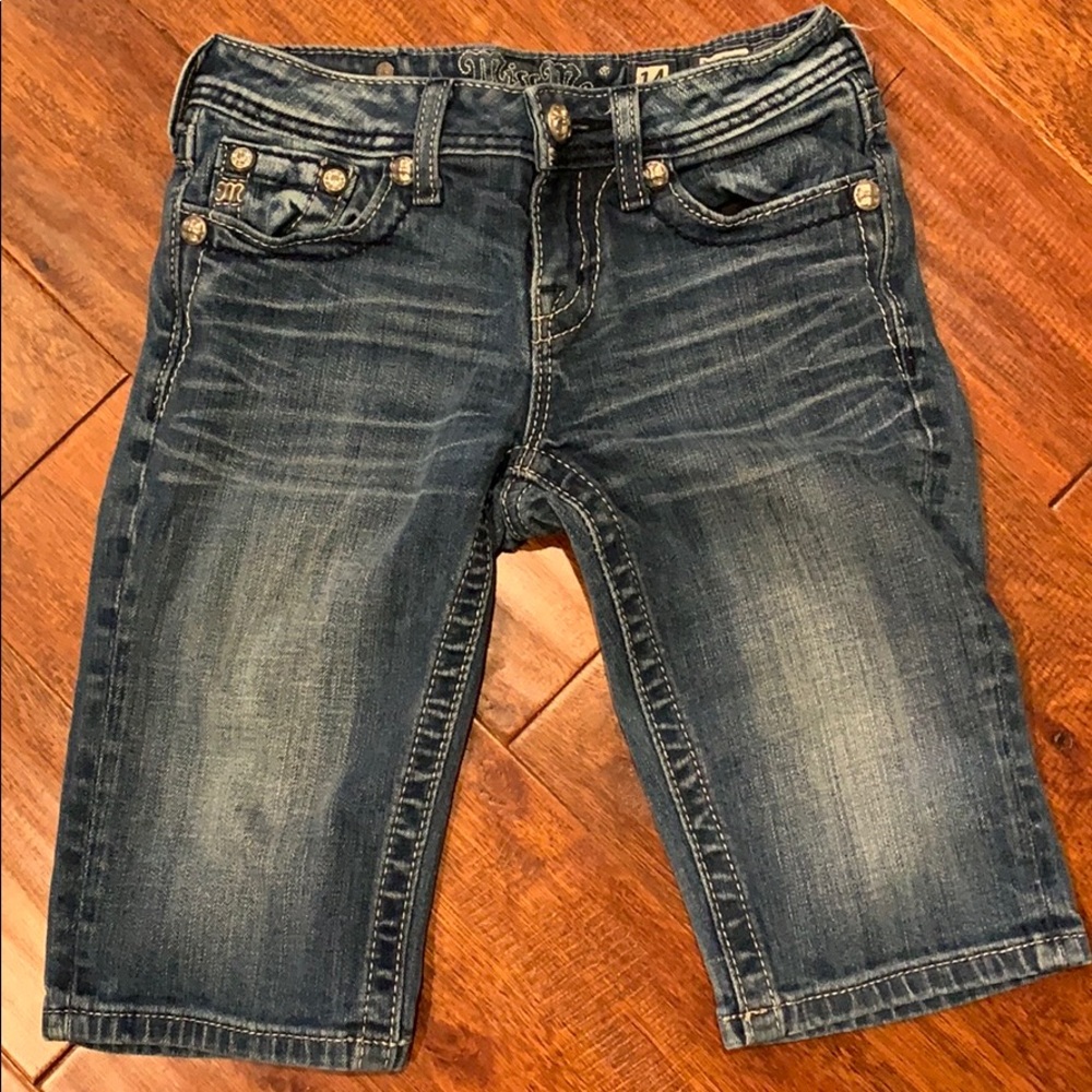 Miss Me Girls Bermuda Shorts